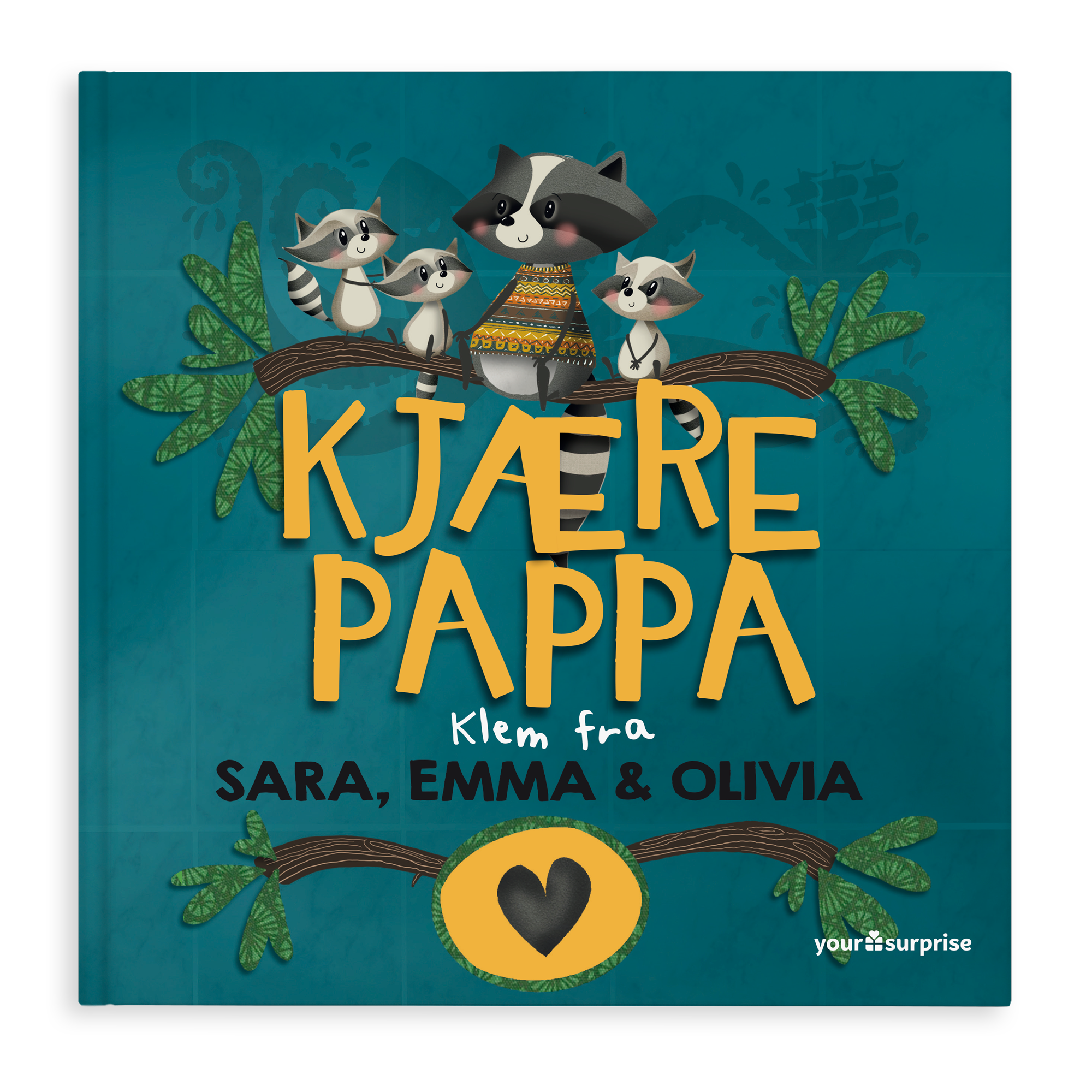 Personlig pappa bok - Kjære Pappa