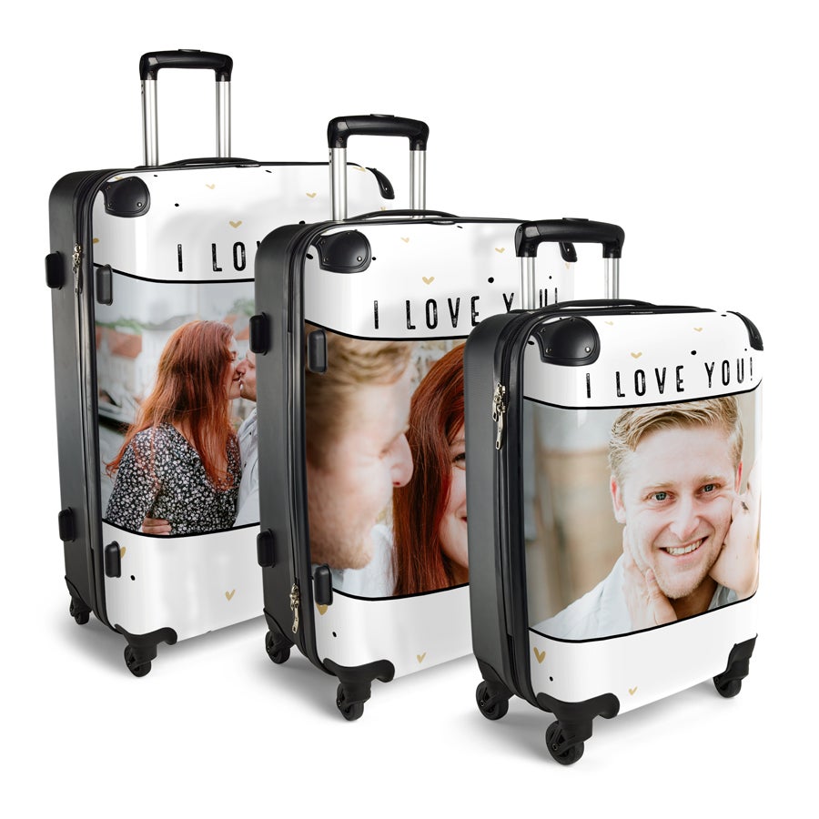 Custom Princess luggage set