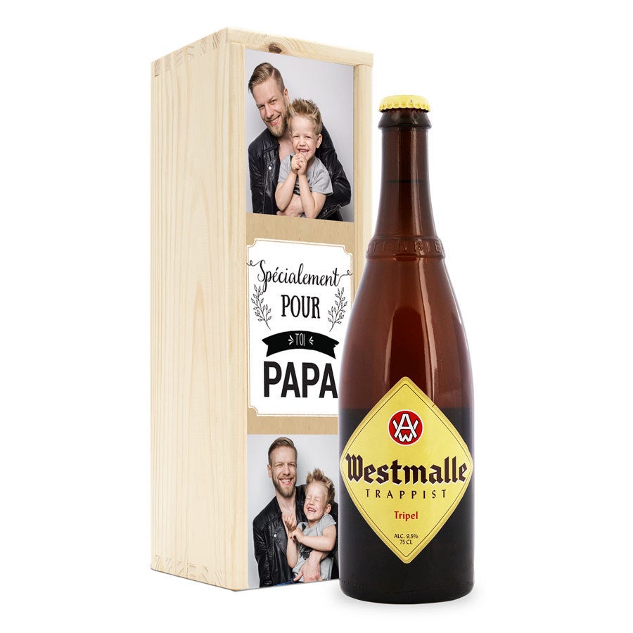 Coffret bière personnalisé - Westmalle Tripel et Dubbel