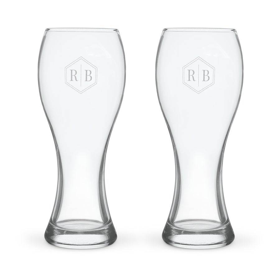 Coppia Bicchieri Da Birra BVB Borussia Dortmund - Tulipano Da 0.3L, Vetro Ufficiale - Foto 3