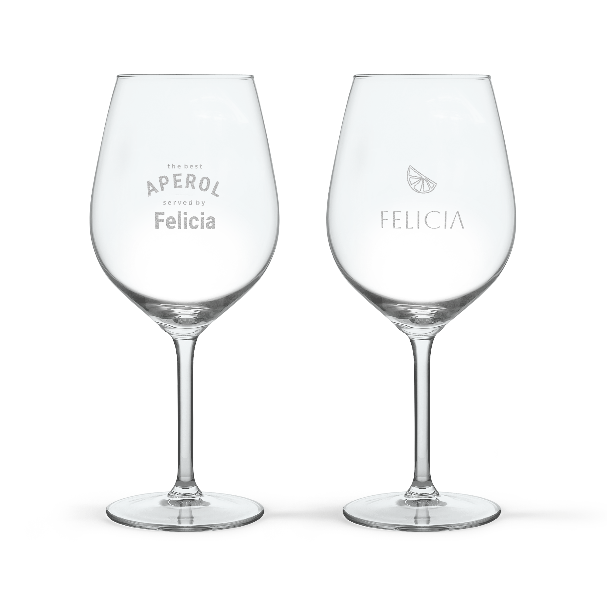 Personligt Aperol Spritz glas