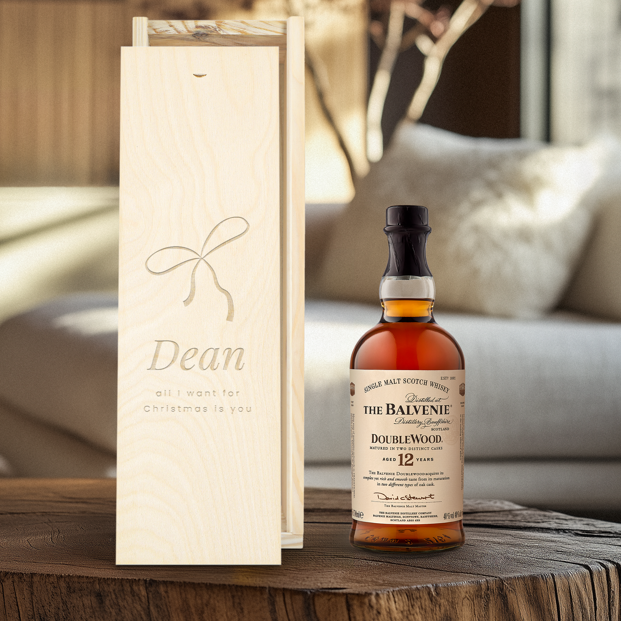 Coffret whisky personnalisé - The Balvenie