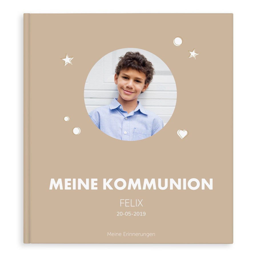 Fotobuch gestalten Kommunion XL Hardcover 40 Seiten  - Onlineshop YourSurprise