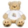 Gigant-teddybjørn med t-skjorte med trykk - 135 cm!