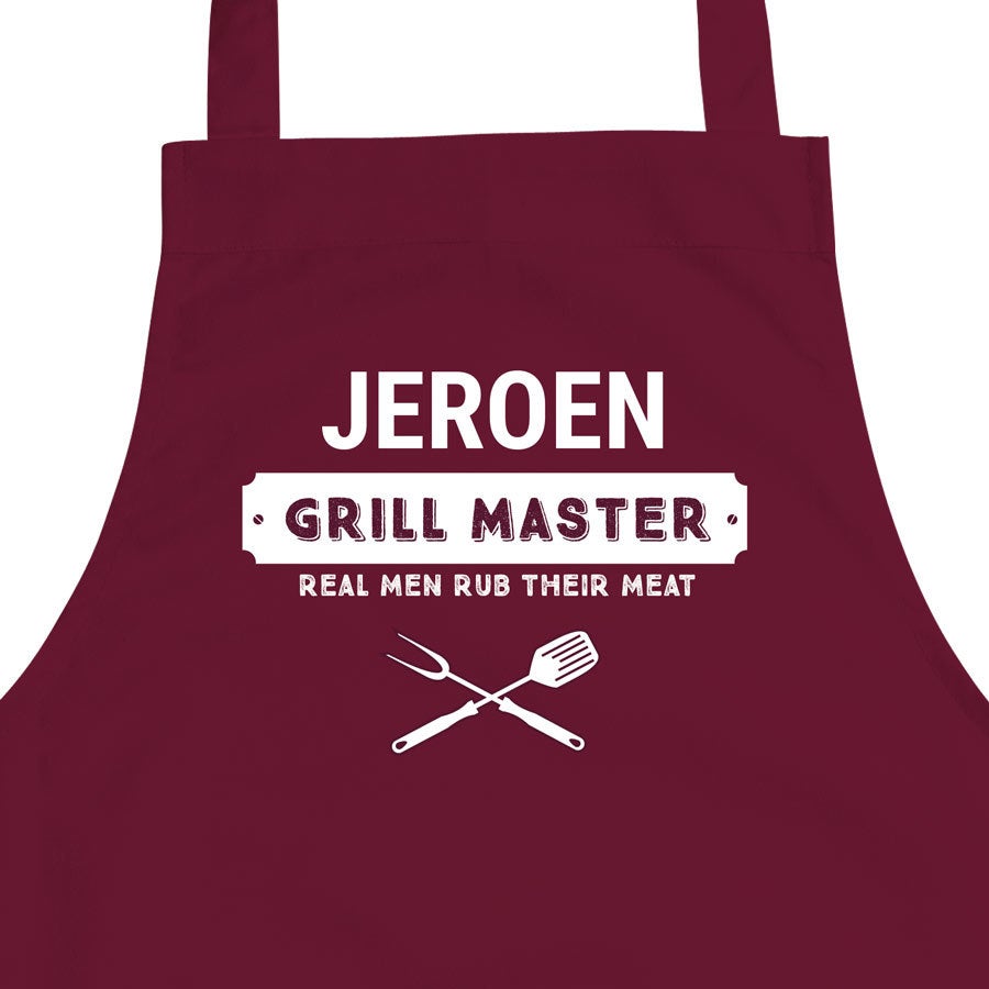 BBQ Schort - Bordeaux