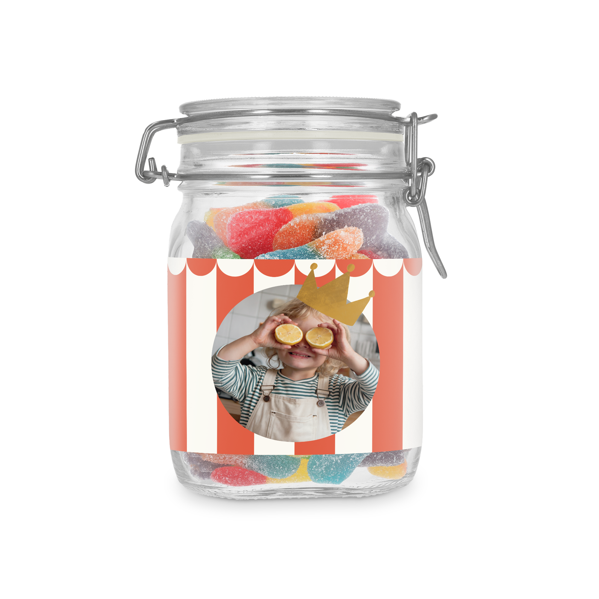 Personalisierte Bonbonglas