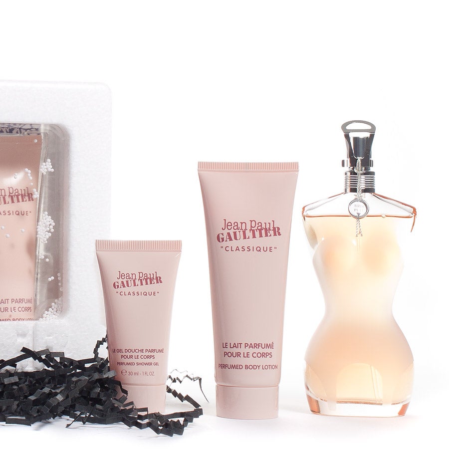 CLASSIQUE Jean Paul Gaultier Parfüm Geschenkset mit Foto YourSurprise.de