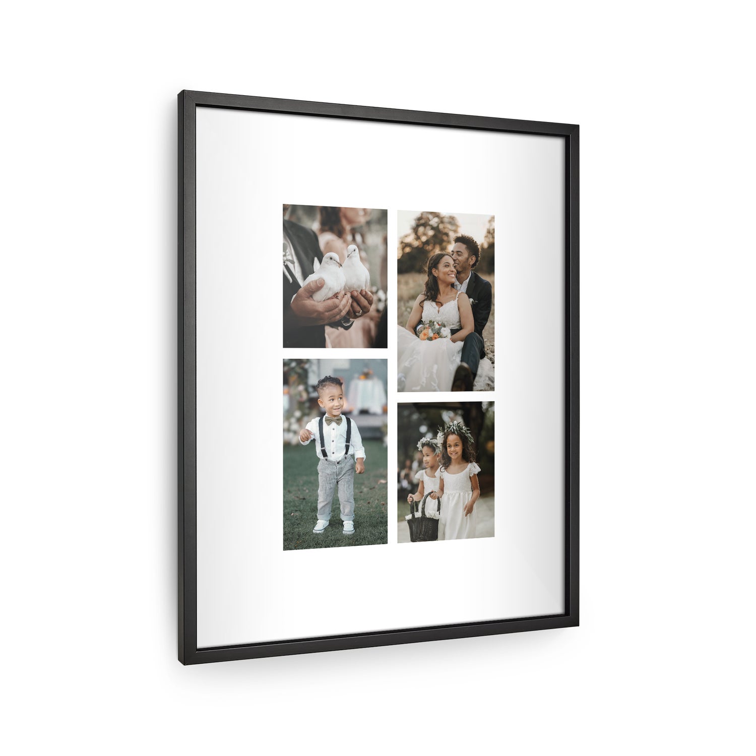 Fotoramme med billede 40x50 - sort