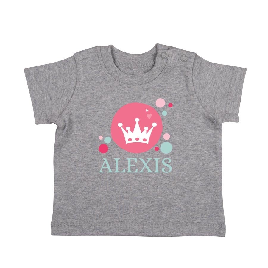 Personalised baby t shirt