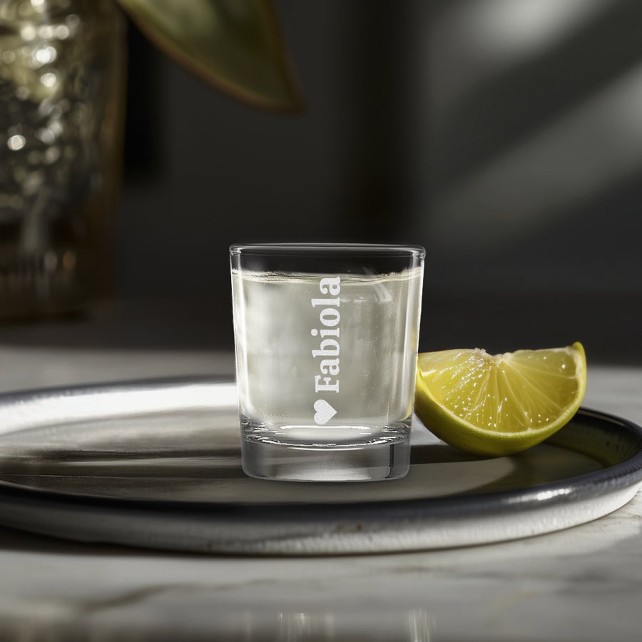 Schnapsglas mit Gravur Schnapsglas mit Gravur