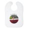 Baby bib - First Christmas - White