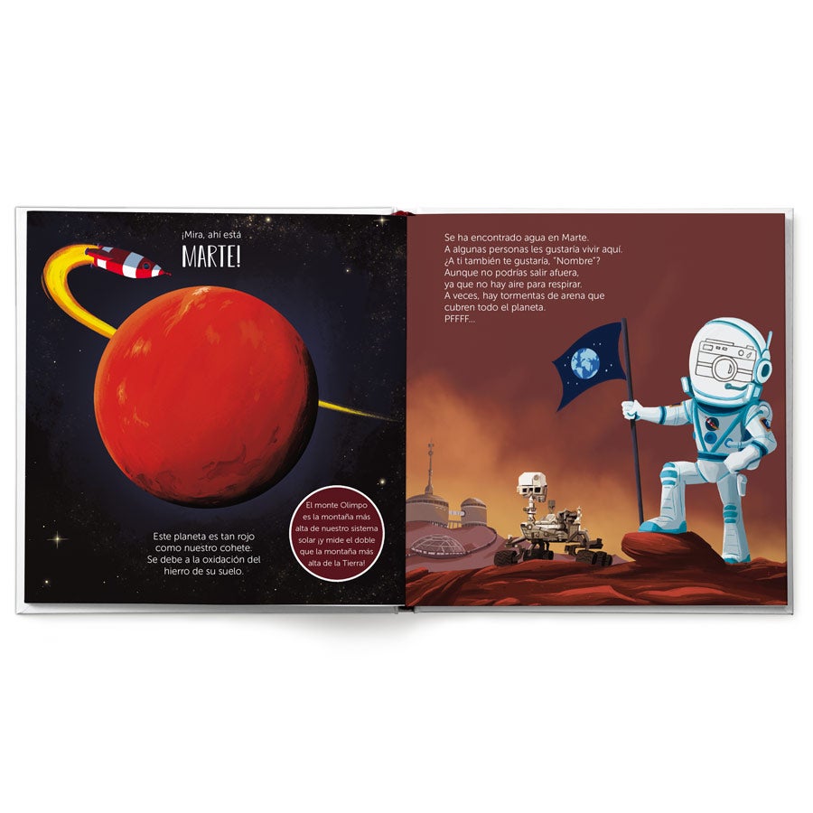 Cuento personalizado - Pequeño astronauta