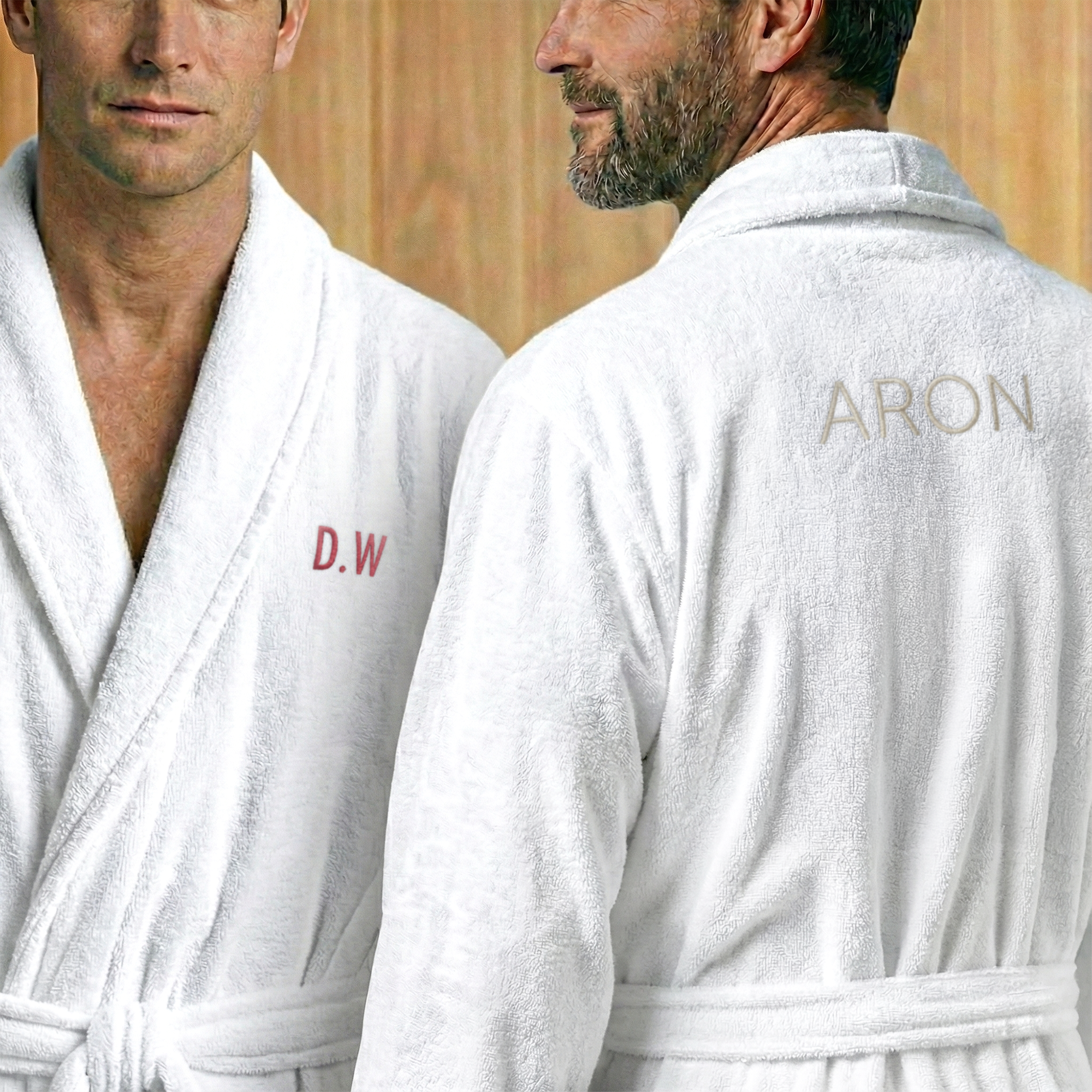 Peignoir Homme Personnalisé