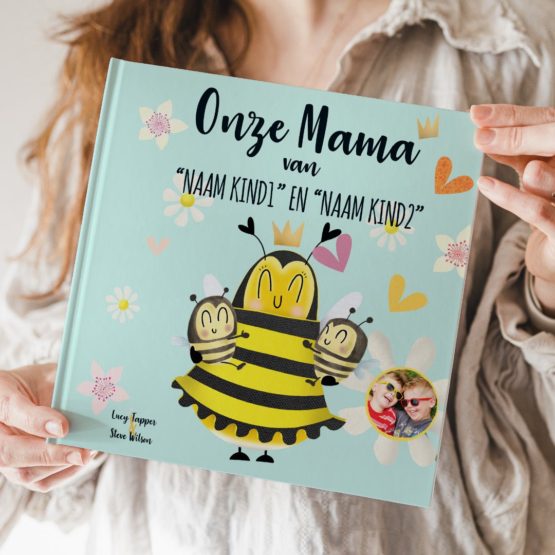 Afbeelding Boek met naam - Onze Mama - Hardcover door YourSurprise.nl