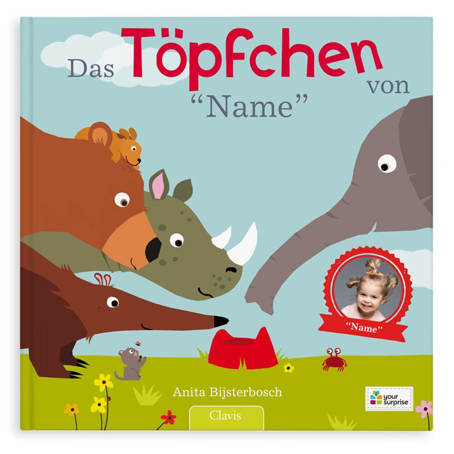 Kinderbuch  Das Töpfchen von... personalisieren Kinderbuch  Das Töpfchen von... personalisieren