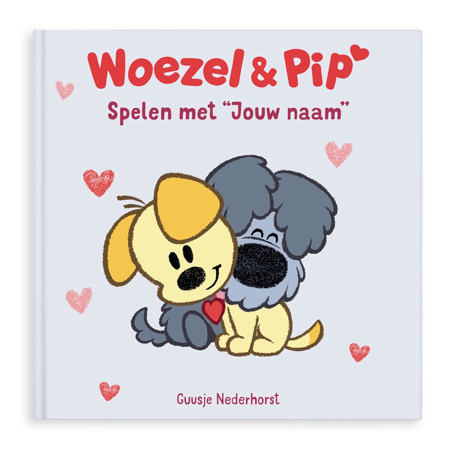 Boek met naam en foto - Woezel Pip - Spelen met jou (Hardcover)
