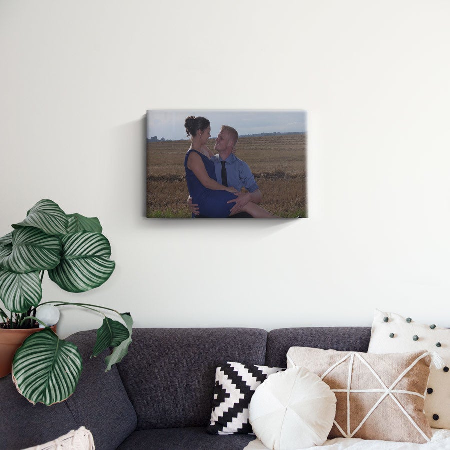 Personalised photo canvas