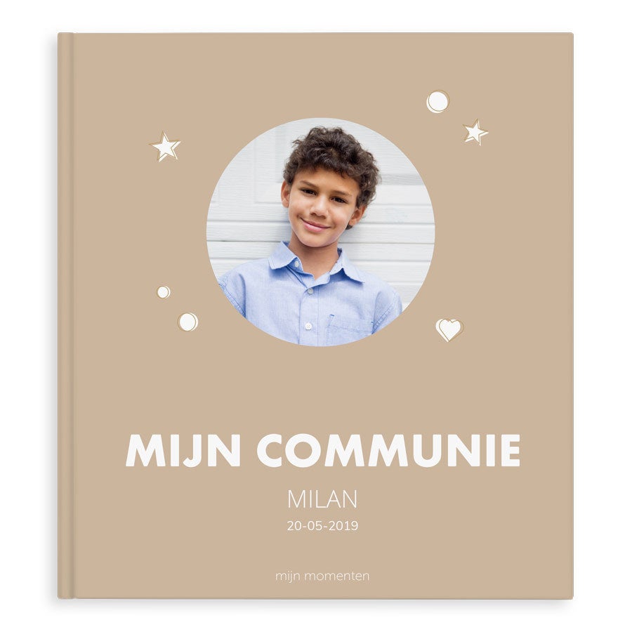 Fotoboek maken - Mijn communie - XL - Hardcover - 40 pagina's