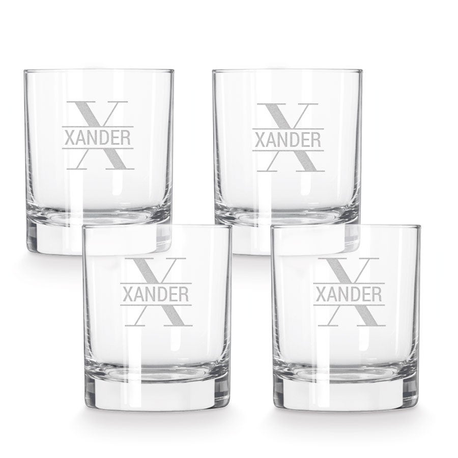 Whiskyglas mit Gravur