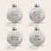 Boule de Noël Personnalisée en Verre Boule de Noël Personnalisée en Verre