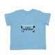 T-shirt bébé - Manches courtes - Bleu ciel - 50/56