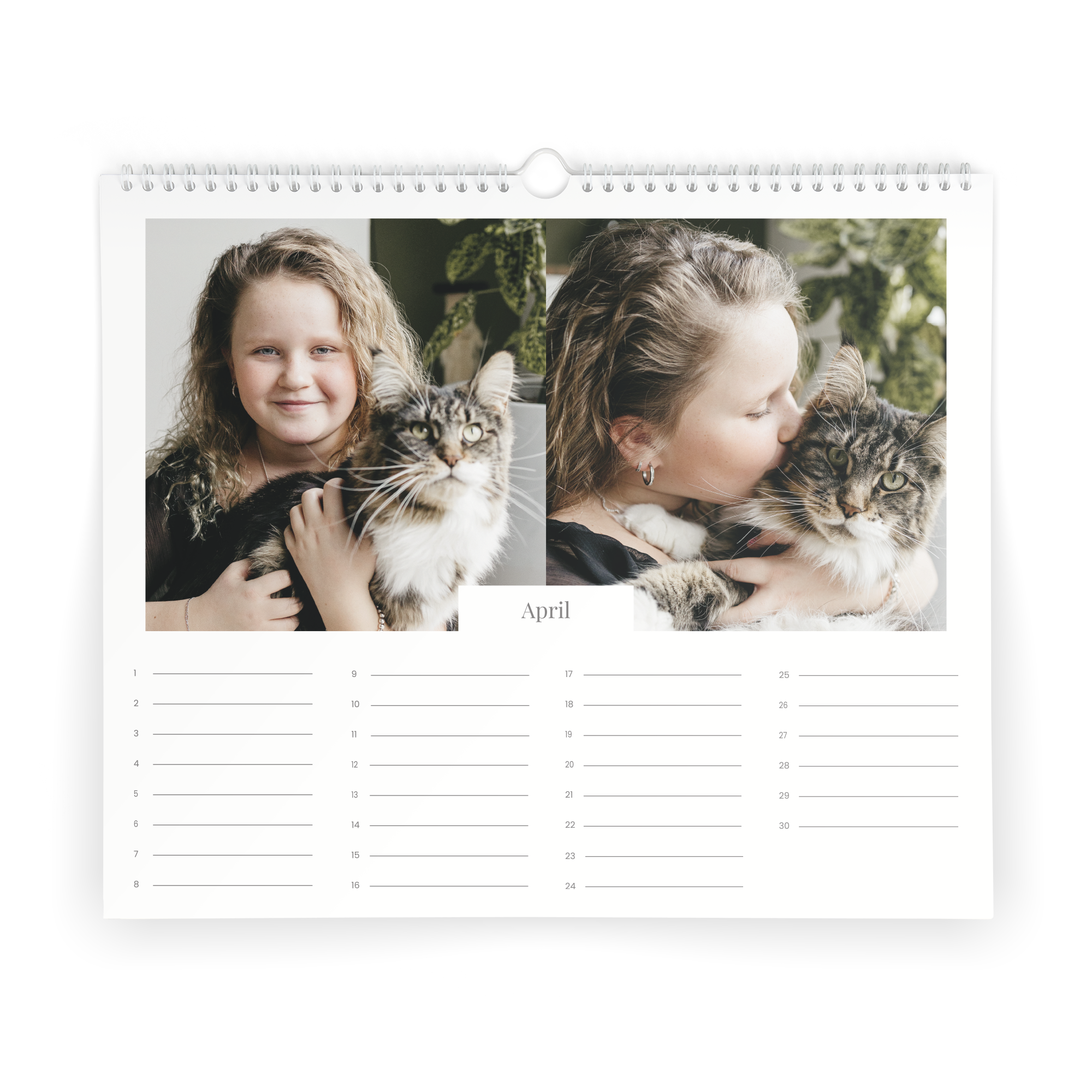 Calendario di Compleanno Personalizzato