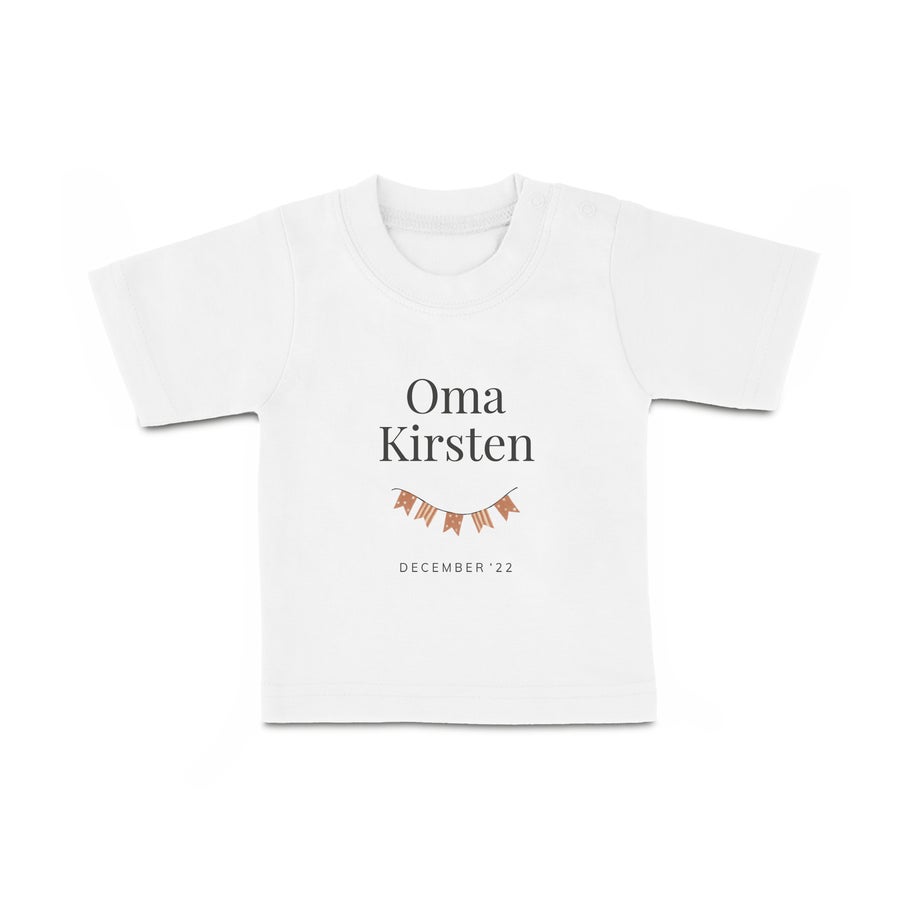 Baby shirt bedrukken Baby shirt bedrukken