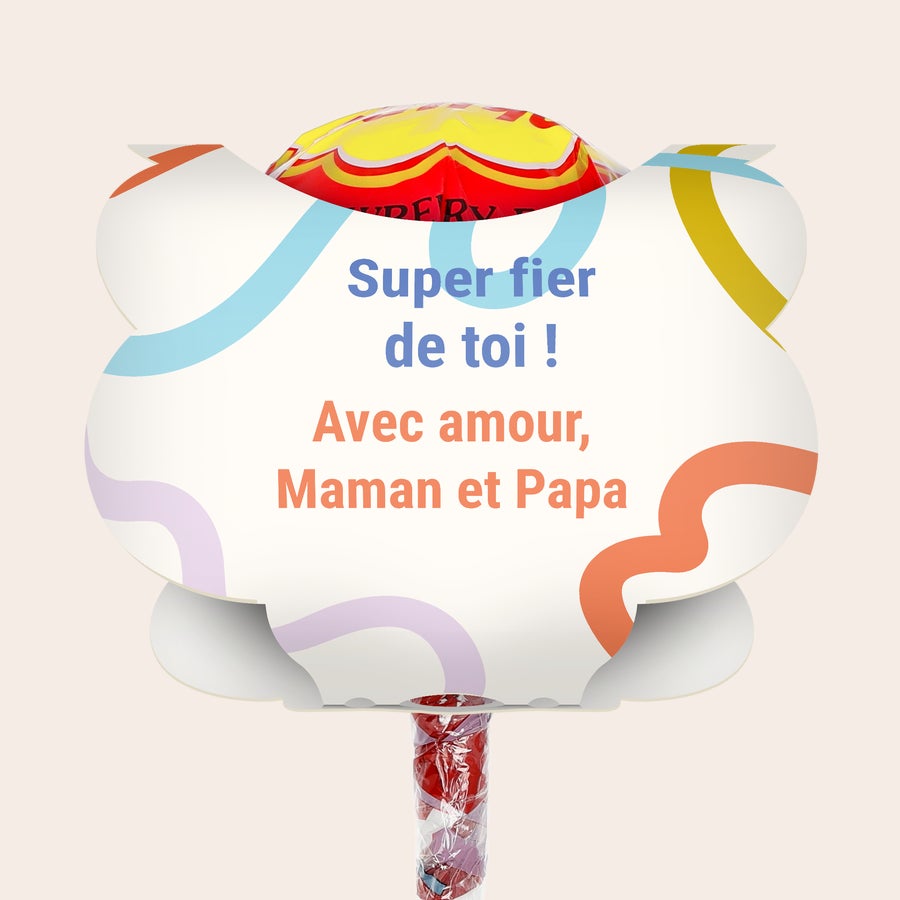 Mega Chupa Chups - personnalisé Mega Chupa Chups - personnalisé