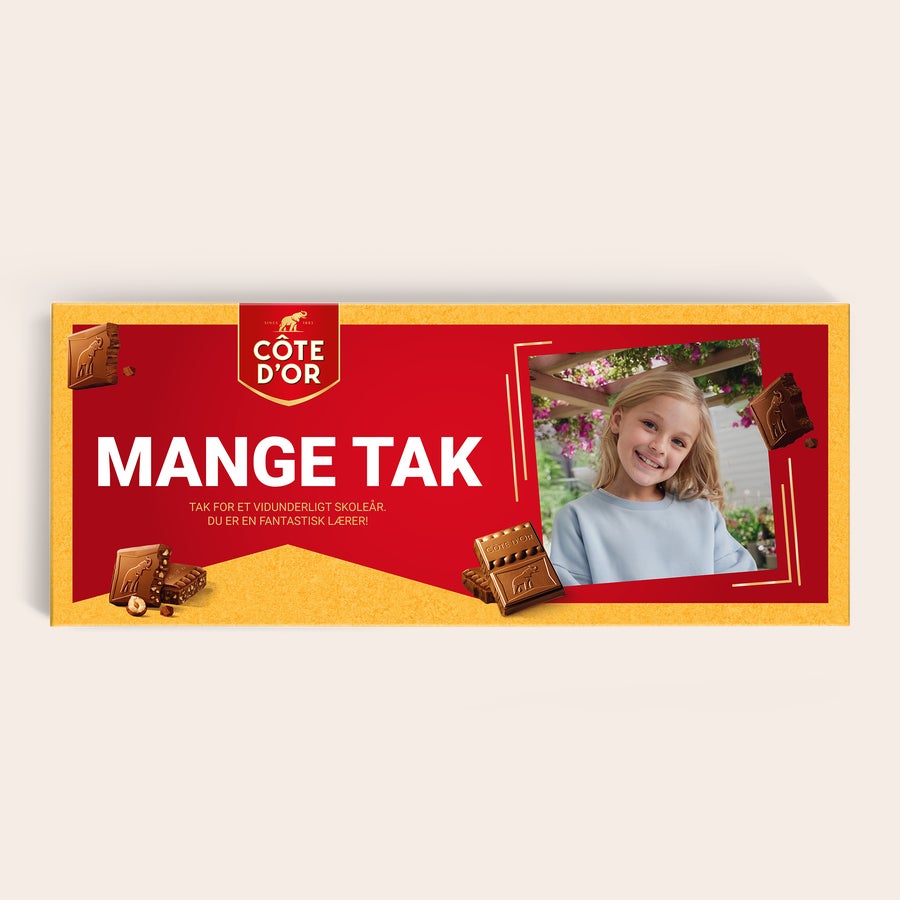 Personlig Mega Côte d'or med navn og billede Personlig Mega Côte d'or med navn og billede