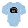 Babybody - Langarm - Babyblau - 62/68