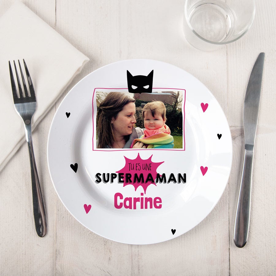 Assiette Fête des Mères