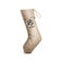 Chaussette de Noël en jute personnalisée
