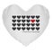 Cuscino a Forma di Cuore (imbottito)
