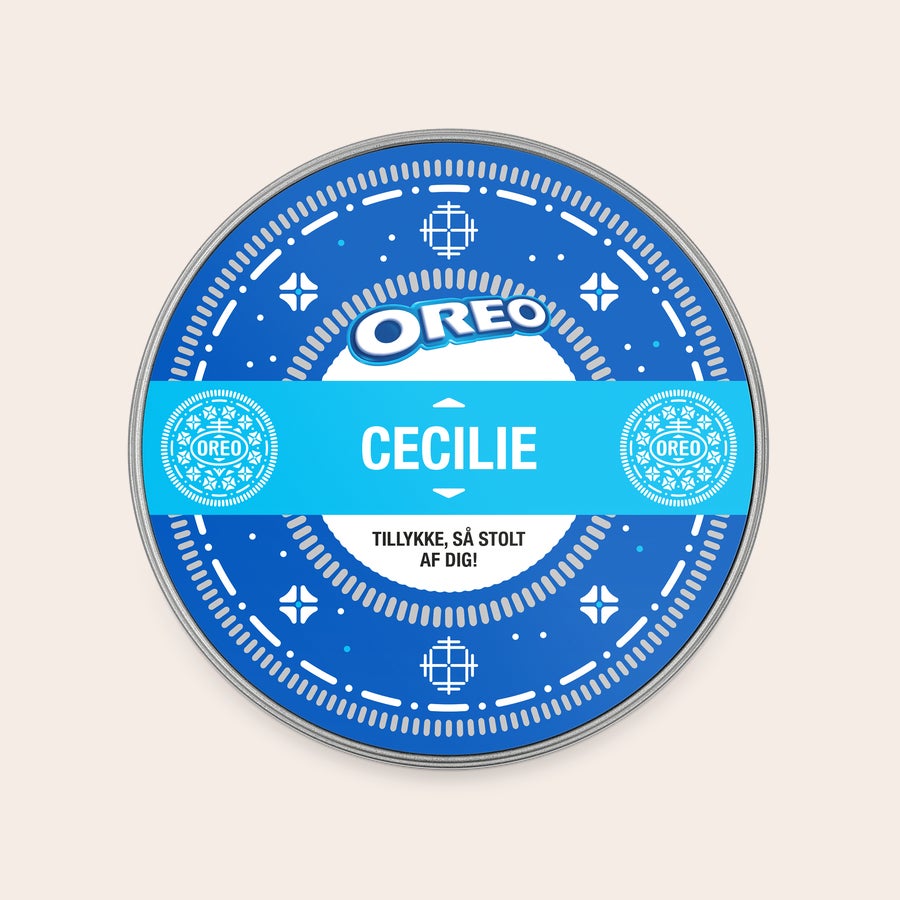 Kagedåse fyldt med Oreo Kagedåse fyldt med Oreo