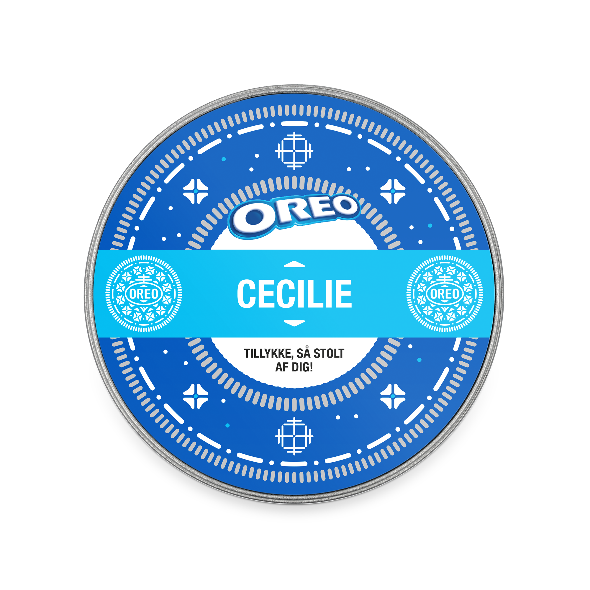 Kagedåse fyldt med Oreo