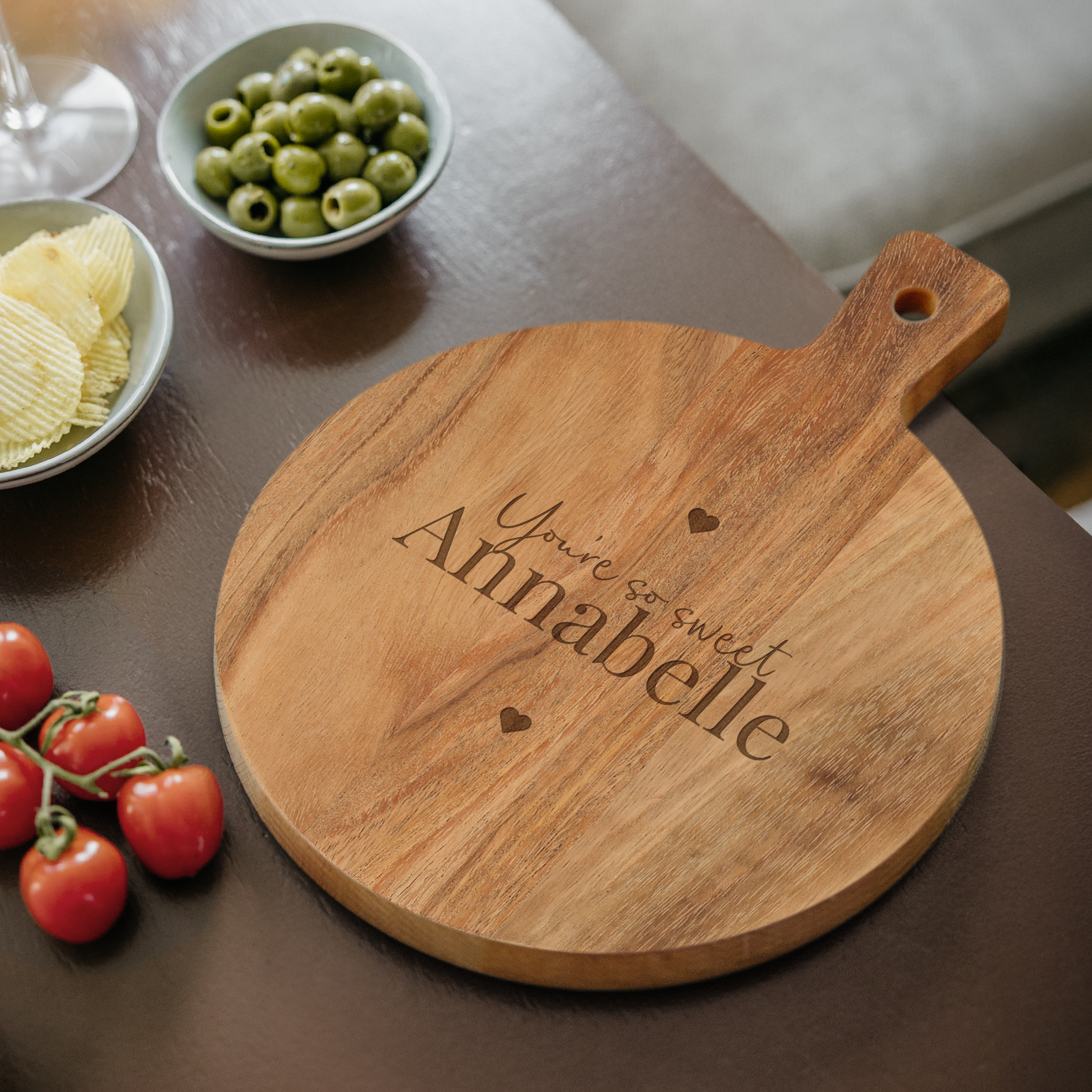 Tablas de cortar personalizadas