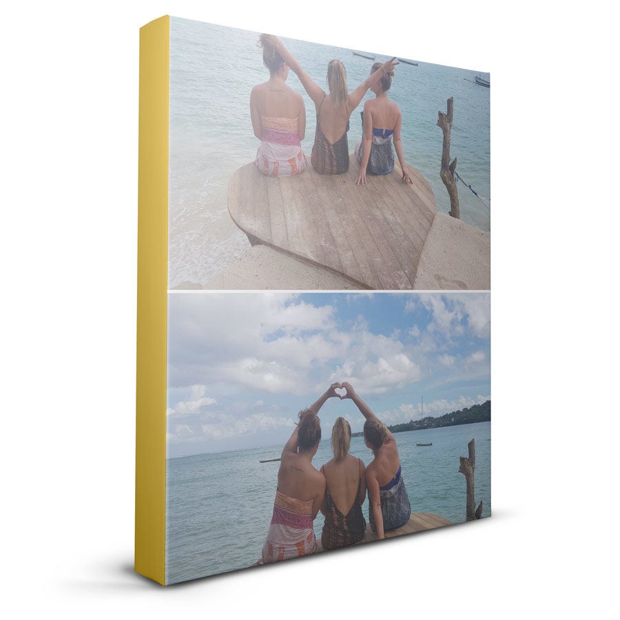 Personalised photo canvas