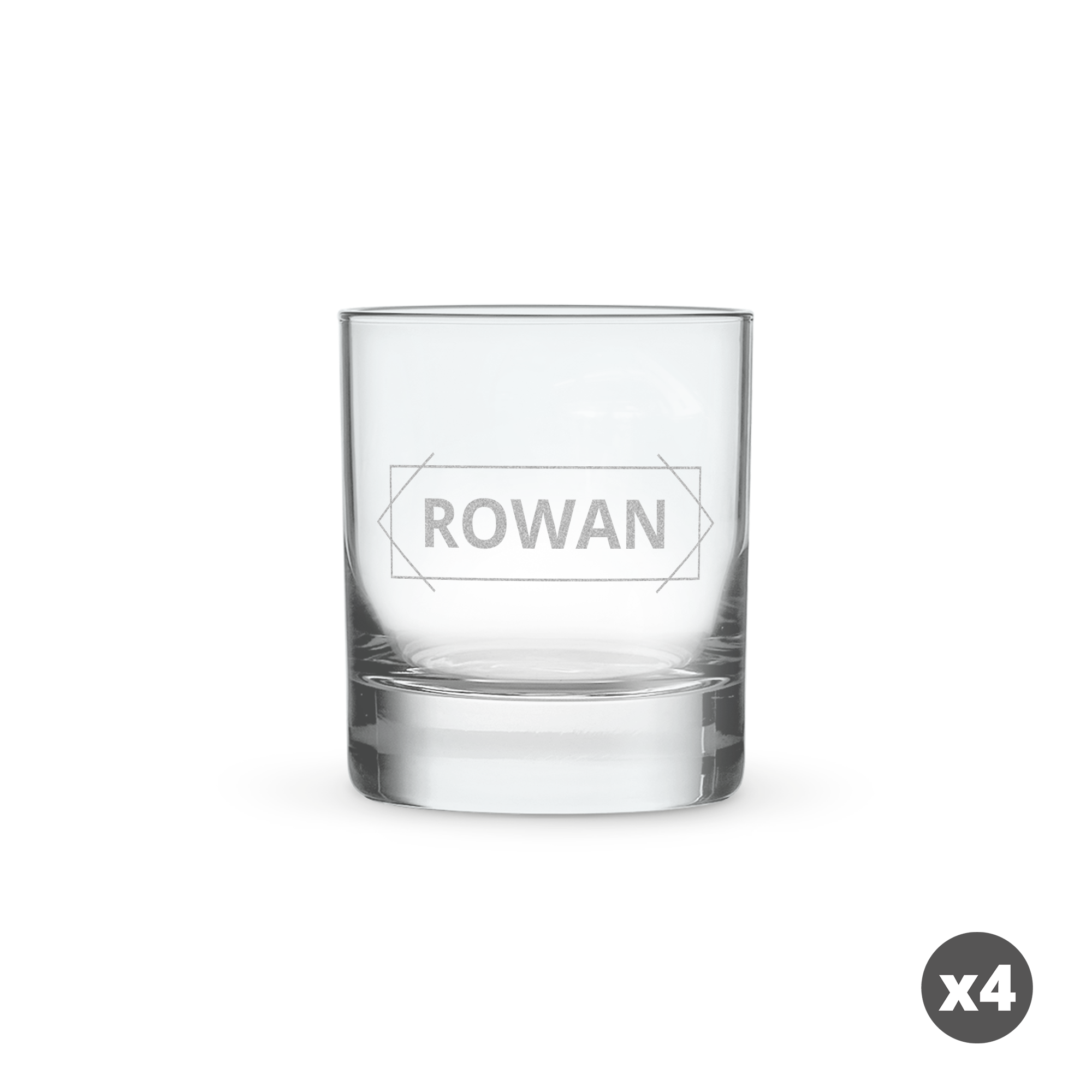 Whiskey glas met naam