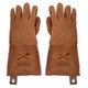 Gants de cuisine barbecue en cuir - ensemble de 2