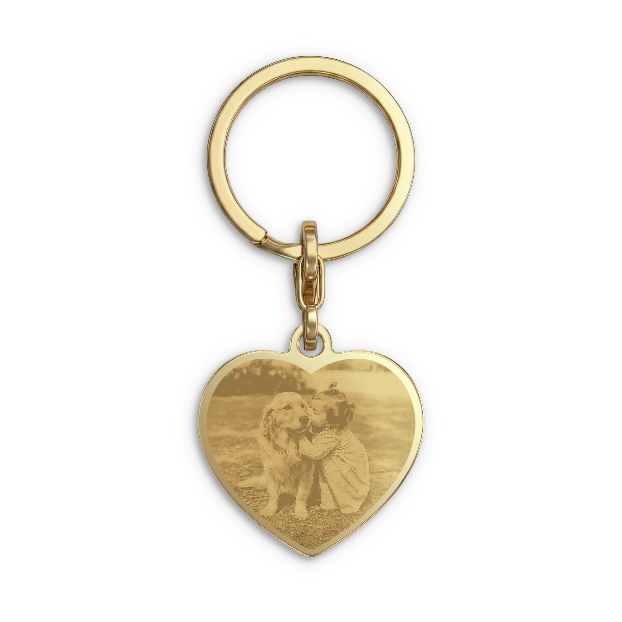 Engraved keyring