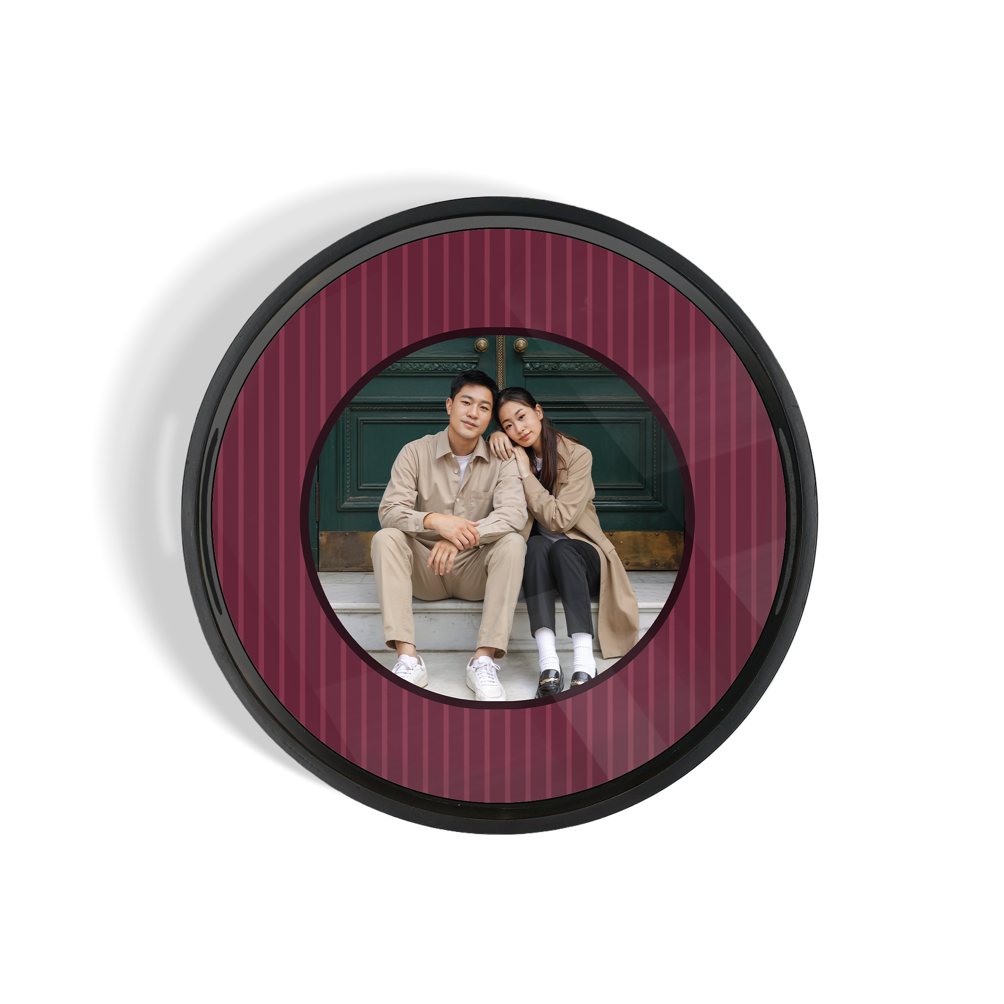 Personalised serving platter - Round