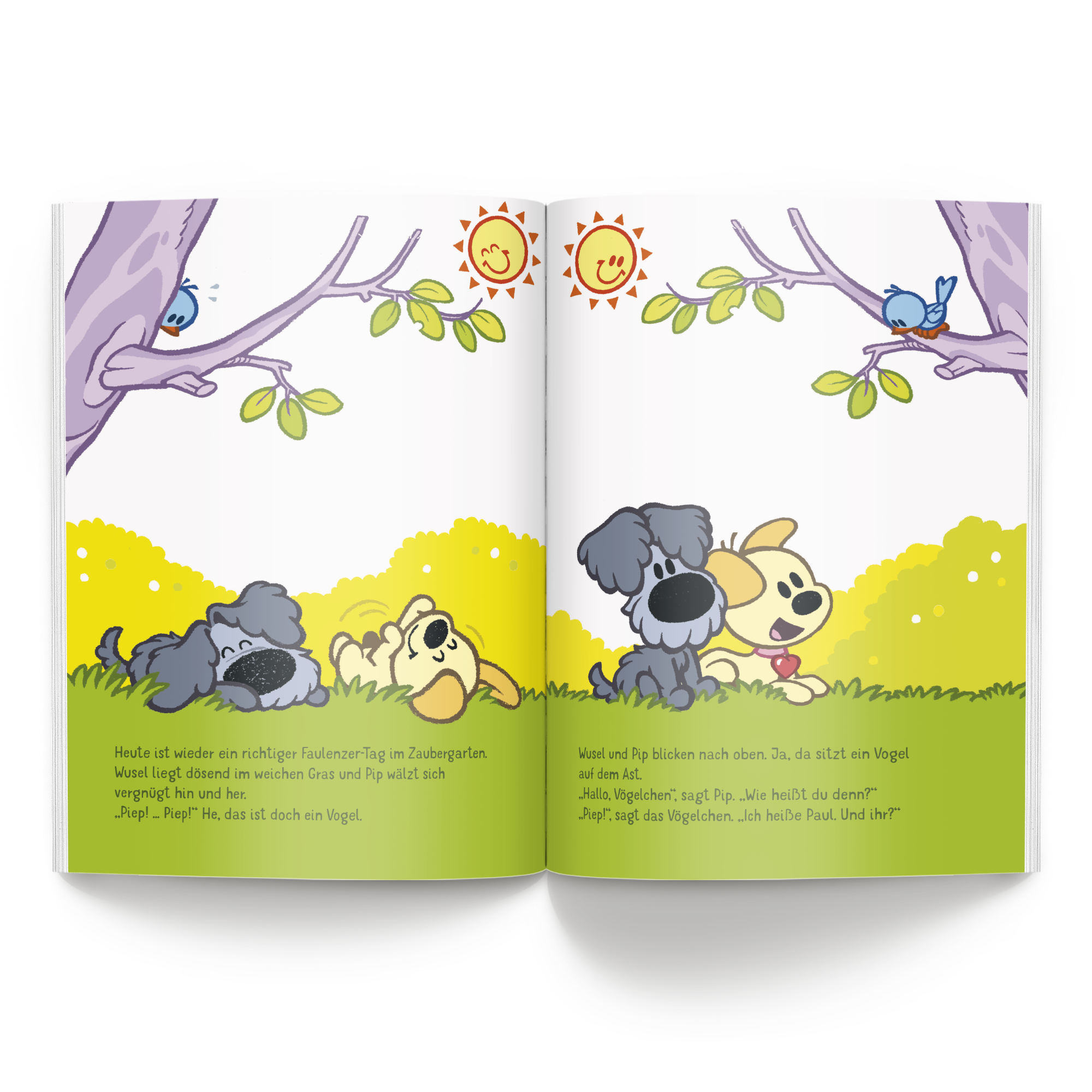 Kinderbuch  Wusel & Pip personalisieren