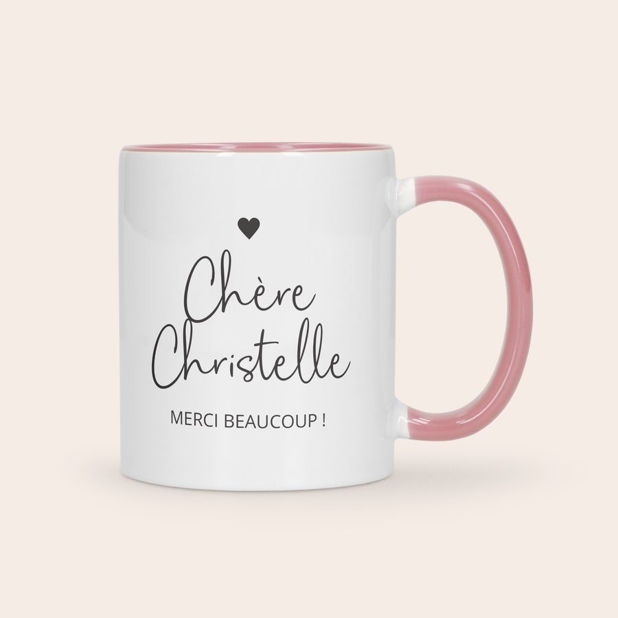 Mug personnalisé coloré Mug personnalisé coloré
