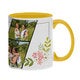 Mug personnalisé - Jaune