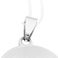 Personalised pendant - Round - Name/Text - Silver colour