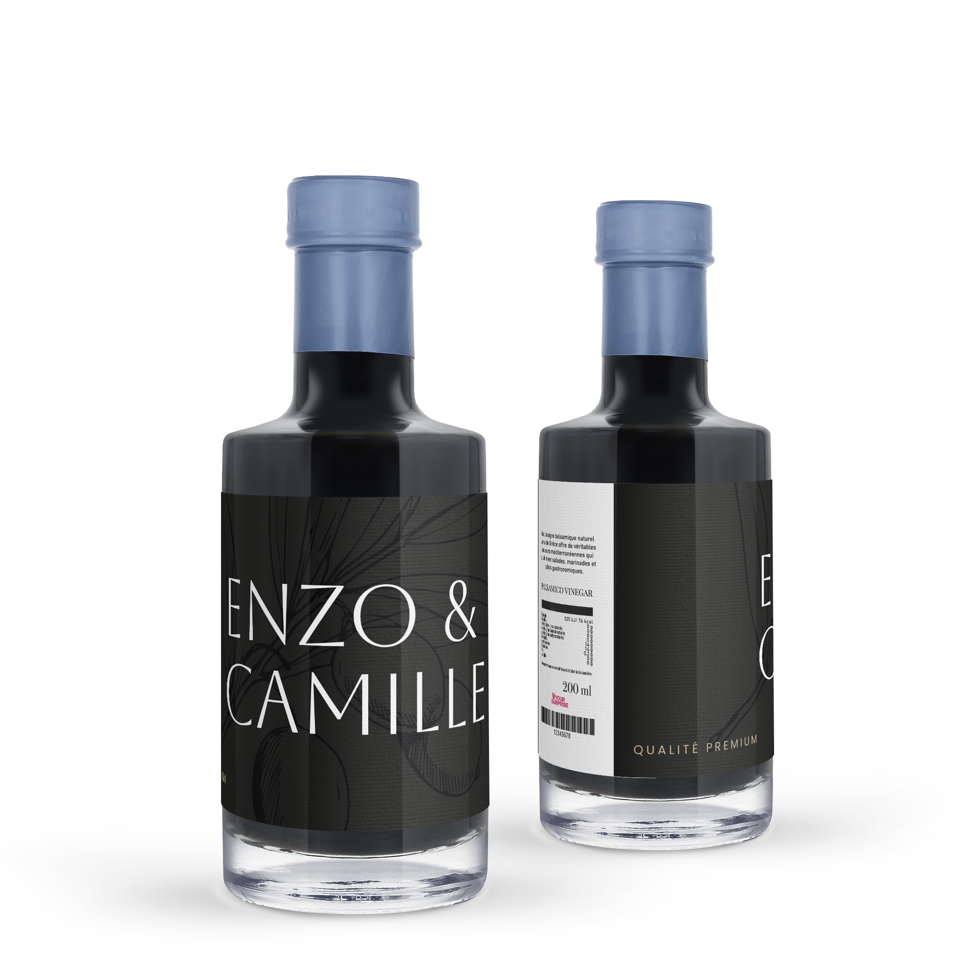 Vinaigre balsamique personnalisé