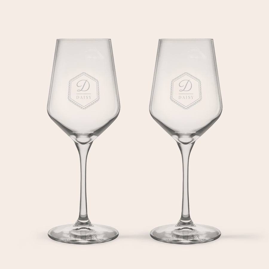 Verre à vin blanc personnalisé Verre à vin blanc personnalisé