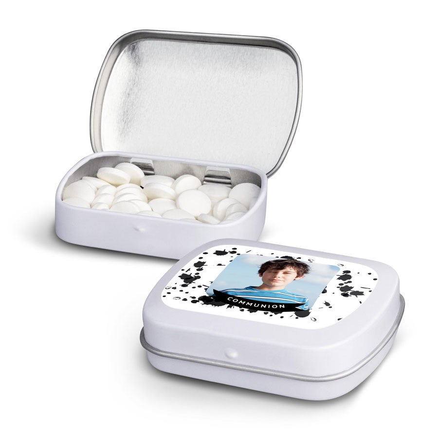 Personalised Gift Tin - Peppermints