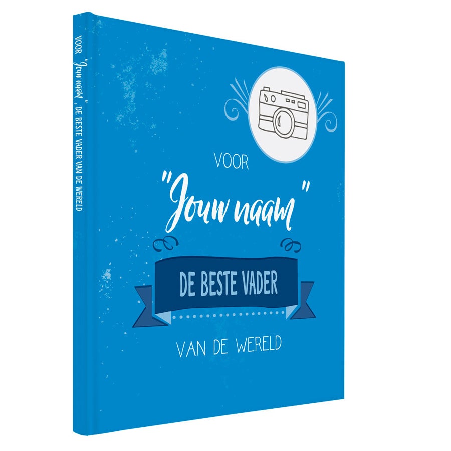 Boek met naam - De beste vader van de wereld