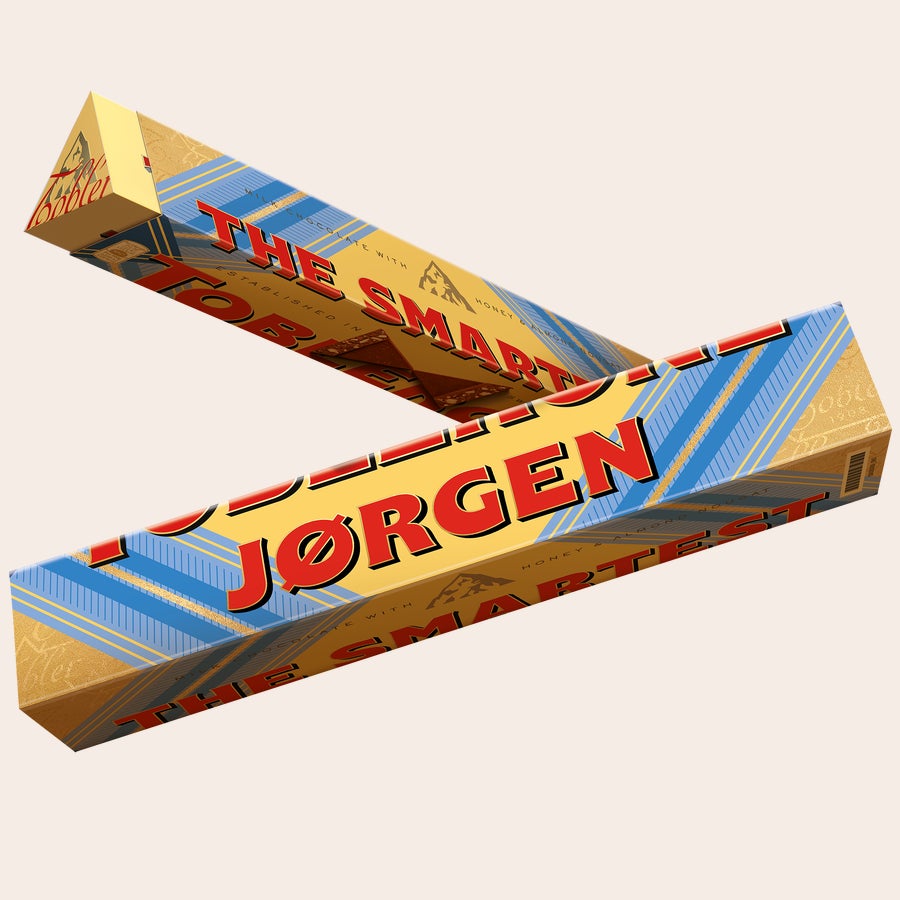 Toblerone med navn - Fars Dag Toblerone med navn - Fars Dag